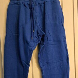 Homme and Femme Blue Jogger Sweat Pants